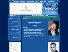 Tablet Screenshot of mocek.pl